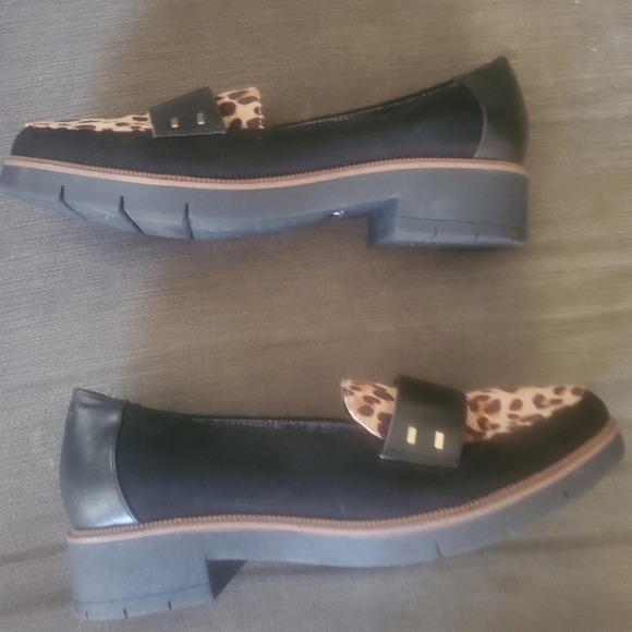 Dr Scholls Animal Print Loafers, Size 10 - Picture 5 of 7